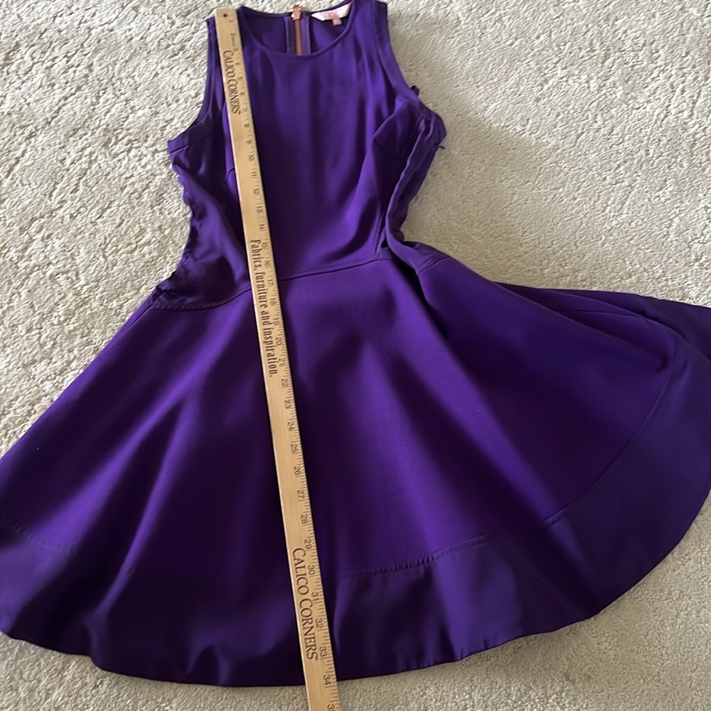 Ted Baker Deep Purple Mini Dress - Picture 7 of 10